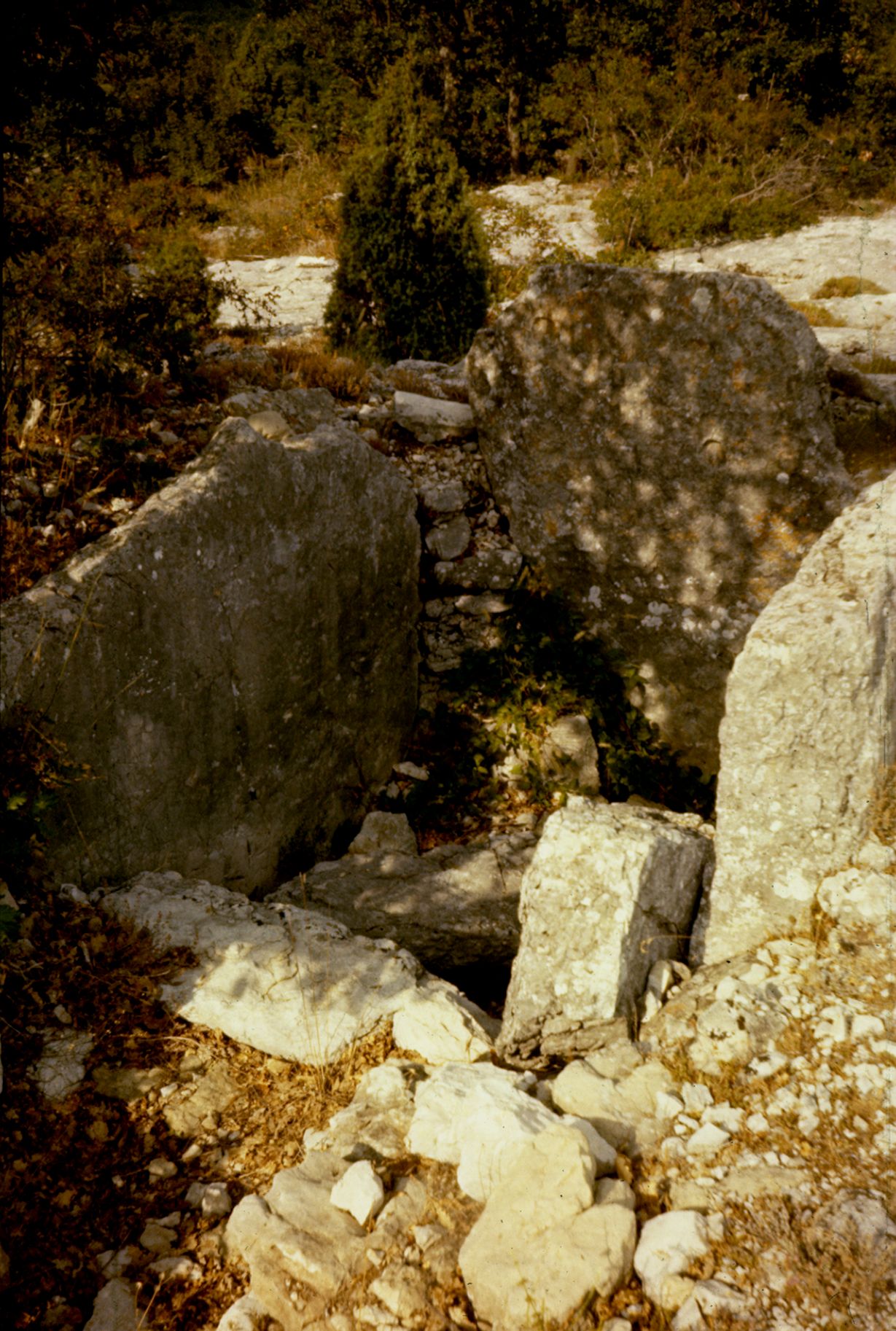 St Vallier Dolmen des Verdolines 10A 075 1974 gourdon 